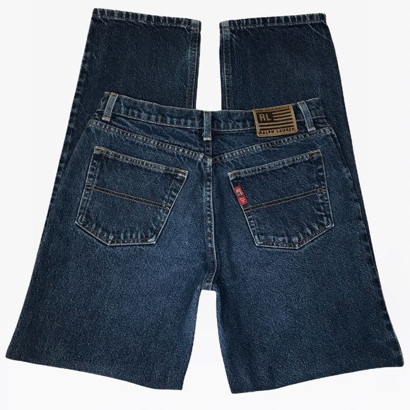 Vintage Polo Ralph Lauren High-Rise Straight Women’s Jeans 8 - Picture 15 of 16